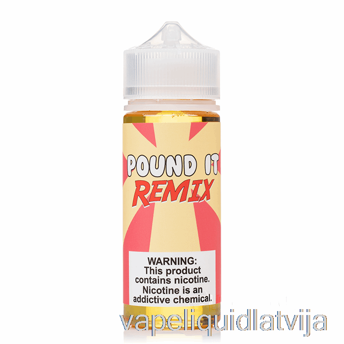 Pound It Remikss - Food Fighter - 120ml 0mg Vape šķidrums